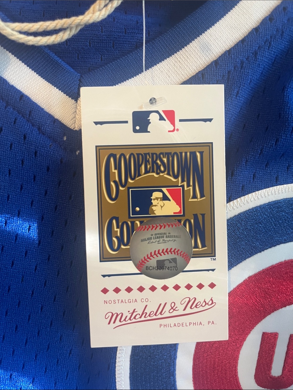 Mitchell & Ness Chicago Cubs Cooperstown Collection BP Jersey Size M #23 NWT - Picture 5 of 7